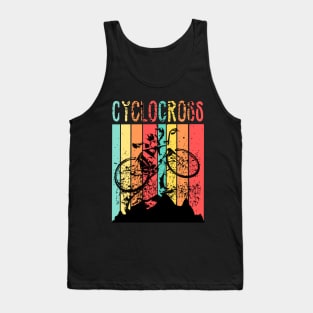 carrera de ciclismo cyclocross Tank Top